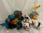 Vintage 1997 Meanie Beanies Lot Of 4 Plush Lot