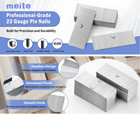 10 000-240 000 Pcs Meite 23 Gauge 1 Inch Micro Headless Pinner Nails Galvanized