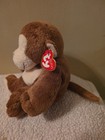 Ty Pluffies Dangles Monkey Large 14  Plush Tylux Plush Soft Toy Mwmt 2004