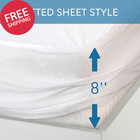 Crib Mattress Protector Waterproof 2 Pack Crib Sheets Fitted Mattress Pad Cover