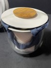Portable Tea Set Or Espresso Shot Latte With Zippered Travel Case Serves 3