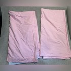 Pottery Barn Kids Quincy Cotton Canvas Blackout Curtain Set Of 2  44x84 Pink