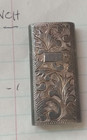 Vintage Sterling Silver Shakudo Japanese Jintan Mints Pills Dispenser Box