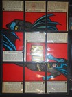 1966 Batman  red Bat  Complete 44  Card Set  Topps   ex nm Condition 