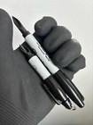 2 Syringe Carbon Fiber Large   Mini edc Awl Paracord Tool Spike Tactical Sharpie