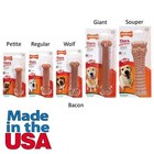 Dog Chew Treats Durable Tough Flavored Nylon Bones Choose Flavor And Size