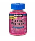 Kirkland Signature Allergy Relief Med s 600 Ct 25mg Compare 2 Benadryl Exp-12 26