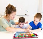 Wooden Usa Map Puzzle For Kids 46 Pcs United States Puzzle Us Map Puzzle