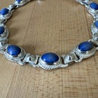 Vintage Southwestern   Mexico   Native Bracelet Navajo Style Sterling Silver 11g