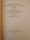 1939 New York World s Fair Exhibition Of Contemporary British Art Book Rare