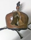 Falconry Hood Anglo Indian Style   Dark Original Brown Leather   all Sizes 