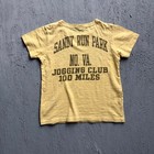 Denim   Dungaree T-shirt 130cm Yellow University Of Delaware Pe Japan Baby Tee
