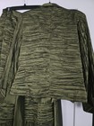 Susanna Olive 2-piece Satin Formal Jacket   Skirt Set Size 18 Mpn 3120