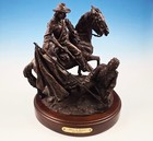 Ron Tunison Advance The Standard Cold Cast Bronze Sculpture Civil War Le 23 350