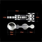 Fidget Spinner Stainless Steel Fingertip Gyro Double Edc Decompression Relax Toy
