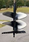 Lowe Skid Steer Auger Bit 30  Diameter  2 9 16   Round Shaft Collar  48  Tall