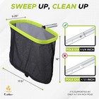 17 5  Pool Leaf Skimmer Net Heavy Duty Double Layer Mesh For Pool  Pond  Spa