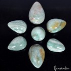 7 Pcs Natural Green Aventurine Egg Shape Huge Healing Crystal Mineral Gemstones