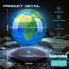 Magnetic Levitating Globe With Led Light  360  rotating Floating Globe World Map