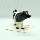 Hagen Renaker Holstein Bull Black   White Figurine 1 5in  Tall New