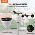 7-in-1 Wi-fi Weather Station 7 5 In Color Display Wireless Outdoor Sensor
