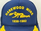 Harewood Mine Vintage Mesh Snapback Trucker Hat Cap Coal Mining Boomer Wv