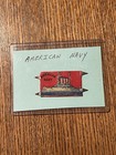 American Navy  Vintage Tin Tobacco Tag