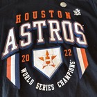 Nwt Men s L Fanatics Mlb Houston Astros 2022 World Series Champions T-shirt Blue