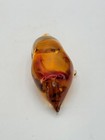 Kanawa Studio Art Glass Amberina Mouse Figurine 3  Hand Blown Vintage
