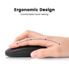 2 4ghz Wireless Optical Mouse Usb Rechargeable Rgb Cordless Mice For Pc Laptop