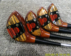 Macgregor Tommy Armour At2w Persimmon Woods Set Driver  3  4  5 Refinished Nice