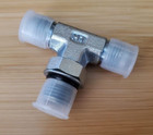 6803-06-06-06 Orb Male 3 8  To Jic Male 3 8  Branch Tee Hydraulic Fitting
