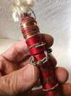 Antique Sewing-victorian Silvered Wire And Thread Needle Case