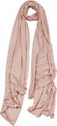 Classy Solid Color Jersey Hijab Lightweight Soft Muslim Head Scarf Long Scarf 
