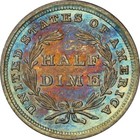 1840 Ms63 Seated Liberty Half Dime Pcgs 50615178