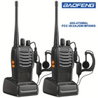 2 X Baofeng Bf-888s Uhf 400-470 Mhz 5w Ctcss Two-way Walkie-talkie Radio