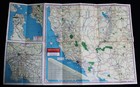Mobilgas Service Station Highway Road Map Of The Western United States 1942