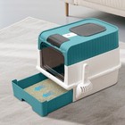 Automatic Cat Litter Box Self Cleaning  Silent  Multi Cat Household