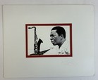 Kisasi Ramsess   John Coltrane Print  signed 