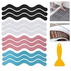 24 Pcs Non Slip Shower Sticker Adhesive Strips For Bathroom Floor Tub Stairs