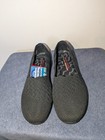 Skechers Seager Stat Slip-ons Womens Size 7 Black Wide Brand New Shoes 49481w