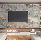 Thick Grey Marble Contact Paper For Countertops Cabinets Waterproof Gold Grey   