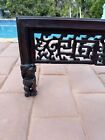 Antique Chinese Carved Wood Architectural Salvage Wall Panel Arch Archway