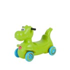 Dino Dash Kids Push Car - Foot Powered Ride-on Toy For Toddlers 2-5  4 Wheels  D
