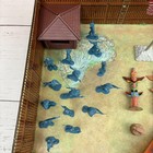 Marx Fort Apache Playset Vintage Plastic Soldiers Indians Horses 1967-68 4685