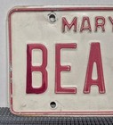 Vintage 1980 Maryland License Plate  bea 040 