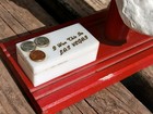 Vintage 1960s Las Vegas Skull Pill Container Unusual Casino Souvenir Oddity Ooak