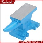 Findmall 24lbs Cast Iron Anvil Blacksmith Anvil Hard Round Horn Forging Tool