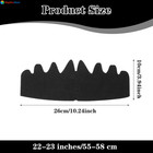 10 Pcs Hat Shaper Insert flexible Hat Sweat Liner For Sweat Protector washabl   