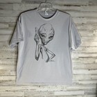Paul 2011 Seth Rogan Movie Theatrical Promo Mens Xl Alien T Shirt